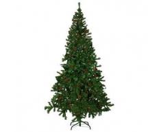 VidaXL Árbol De Navidad Artificial Con Piña 210cm