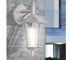 VidaXL Lámpara de pared luz descendente exterior acero inoxidable
