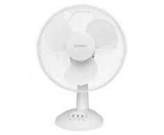 Bomann Ventilador de mesa VL 1138 CB 30 cm 40 W blanco