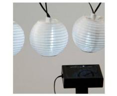 eminza Guirnalda Solar LED Farolillos - Blanco cálido