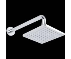 hudson reed Alcachofa de Ducha Cuadrada 178 x 178mm con Brazo