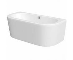 hudson reed Bañera Acrílica de Pared 1700x800mm Moderna