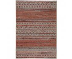 Benuta Alfombra para exterior & interior Capri Rojo 80x150 cm