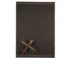 Benuta Alfombra para exterior & interior Naoto Negro 160x230 cm