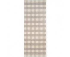 Benuta Alfombra de cocina Carlton Gris 80x200 cm
