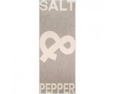 Benuta Alfombra de cocina Salt & Pepper Gris 80x200 cm