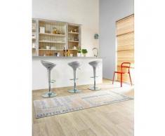 Benuta Alfombra de cocina Bon Appetit Blanco 80x200 cm