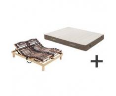 dunlopillo Pack Ahorro Colchón Dunlopillo Emoción 24 + Cama Articulada Dunlopillo Epsilon Tap + Patas 21