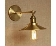 Aplique de pared dorado vintage - Scopa