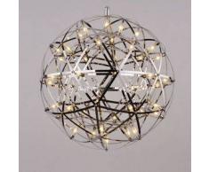 Lámpara de techo LED de diseño metal cromado - Carolina