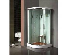 Cabina de ducha de hidromasaje + Hammam DENTI