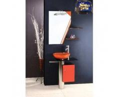 Mueble de baño modelo MANRESA, naranja