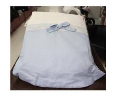 Saco capazo color azul de Baby Llacer