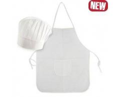SET DELANTAL Y GORRO INFANTIL NW