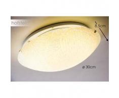 Boniface Lámpara de techo LED Cromo, 1 bombilla - 900 Lumen - Diseño - Zona interior - 3000 Kelvin - 2 - 4 días laborables .