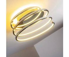 Sepino Lámpara de techo LED Cromo, 1 bombilla - 1000 Lumen - Diseño/vivienda Juvenil - Zona interior - 3000 Kelvin - 2 - 4 días laborables .