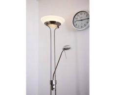 Biot Lámpara de pie LED Níquel-mate, 2 bombillas - 2070 Lumen - Moderno - Zona interior - 3000 Kelvin - 2 - 4 días laborables .