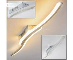 Rosselo Lámpara de techo LED Níquel-mate, 1 bombilla - 1000 Lumen - Diseño - Zona interior - 3000 Kelvin - 2 - 4 días laborables .