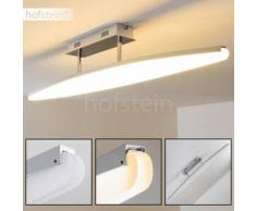 Madoc Lámpara de techo LED Cromo, 1 bombilla - 1500 Lumen - Diseño - Zona interior - 3000 Kelvin - 2 - 4 días laborables .