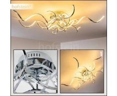 Pasadena Lámpara de techo LED Cromo, 6 bombillas - 1800 Lumen - Diseño - Zona interior - 3000 Kelvin - 2 - 4 días laborables .