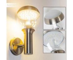 CORDOVA Aplique para Exterior LED Acero inoxidable, 1 bombilla - 750 Lumen - Moderno - Zona exterior - 3000 Kelvin - 2 - 4 días laborables .