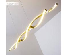 Wellington Lámpara colgante LED Acero inoxidable, 2 bombillas - 930 Lumen - Moderno/Diseño/vivienda Juvenil - Zona interior - 3000 Kelvin - 2 - 4 días laborables .