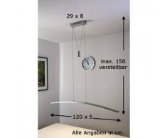 Gramat Lámpara colgante LED Acero inoxidable, 6 bombillas - 380 Lumen - Moderno/Diseño - Zona interior - 3000 Kelvin - 2 - 4 días laborables .