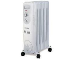 Howell HO.TMO911 Piso 1500W Color blanco Radiador - Calefactor (Radiador, Color blanco, Giratorio, 485 mm, 150 mm, 580 mm)