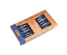 Alyco 119085 - Juego 6 destornilladores con vaso hexagonal 6,8,10,11,12 y 13 en caja de carton