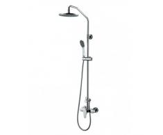 Bluewater alo-zkpn. 400 C Juego de cabina de ducha cromado con lluvia alcachofa de ducha y ducha boquilla de – gris ( – )