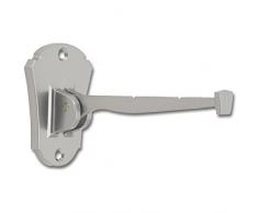 Siro 606-130ZN4 - Ropa del gancho de perchas plegables ipet para 2, t 130 mm, chapado en níquel satinado,