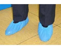 Patucos Piscina (Cubrezapatos plástico en color azul Gofrado) 100 uds