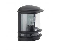 Brilliant Hollywood – Aplique De Exterior Negro – Alt. 25 Cm