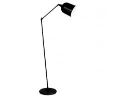 Aluminor Mekano Lámpara De Pie Negro A162cm