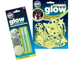 The Original Glowstars Company - Pegatinas para pared y cristal (Brainstorm B8998)