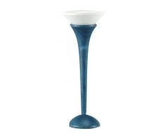 Kahlert 10.222 luz - Muñeca Mini Accesorios - Lámpara de pie Holzfuss E 10, azul