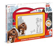 Clementoni - Pizarra magnética con diseño Secret life pets (15800.3)