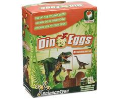 Science4you - Dino eggs Brachiosaurus, huevo de dinosaurio - juguete científico y educativo