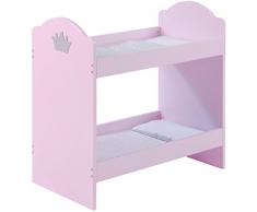 roba-kids - Litera de muñecas, color rosa (Roba Baumann 98031)