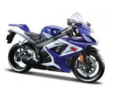 Maisto 31153 Suzuki GSX-R 750 06 01:12 - Moto de juguete (varios colores)