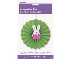 30 cm Ventilador de papel de seda de Pascua Decoración
