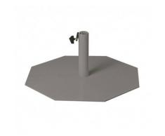 EZPELETA Base metálica para sombrilla de hostelería y jardín en color gris pho1104009