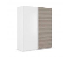 Armario puertas correderas Tekkan - Color - Blanco Fresno