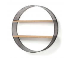Estantería de pared Helia - Color - Metal - Madera