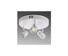 Topenergia Aplique-Plafón 3 Luces 9W LED COB 2430Lm Color Blanco