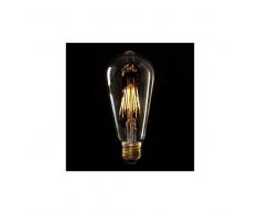 Topenergia Bombilla Vintage LED ST64 Edison 6W E27