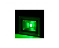 Topenergia Foco Proyector de LEDs para Exterior BRICO 10W 850lm 30.000H Verde