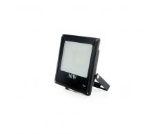 Topenergia Foco Proyector de LEDs para Exterior SMD5730 Cristal Opal 30W 2400lm 30.000H