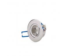 Topenergia Spot Empotrable de LEDs Ø68mm 1W 110Lm 30.000H