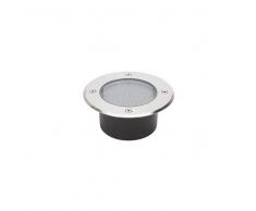 Topenergia Foco de LEDs Solar para Empotrar 0,55W 20Lm con Batería 3.7V 600 mAh